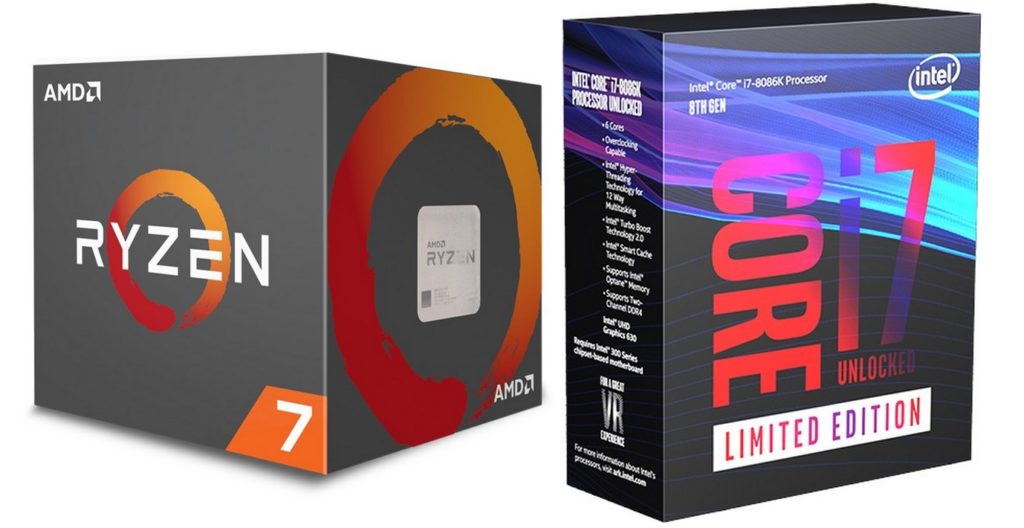 AMD Ryzen 7 vs Intel I7