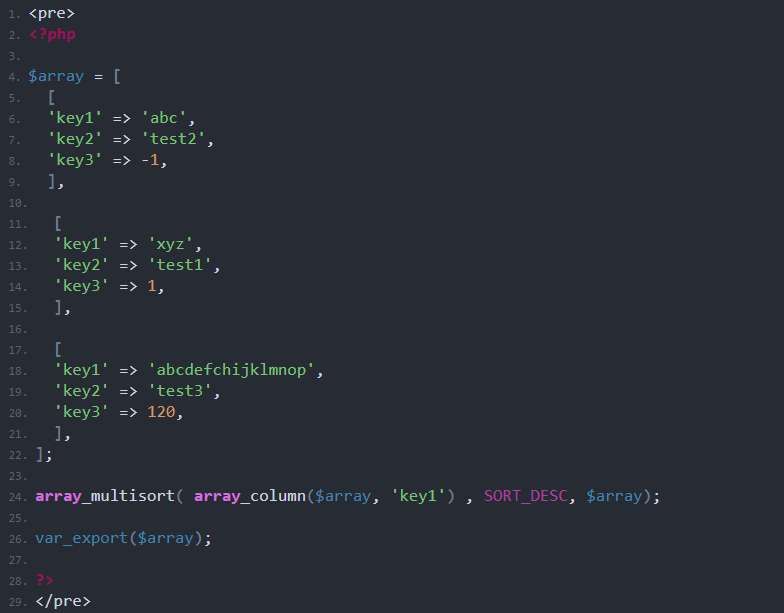 Sorting Arrays in PHP – How to Sort Multi-dimensional Array by Value ...