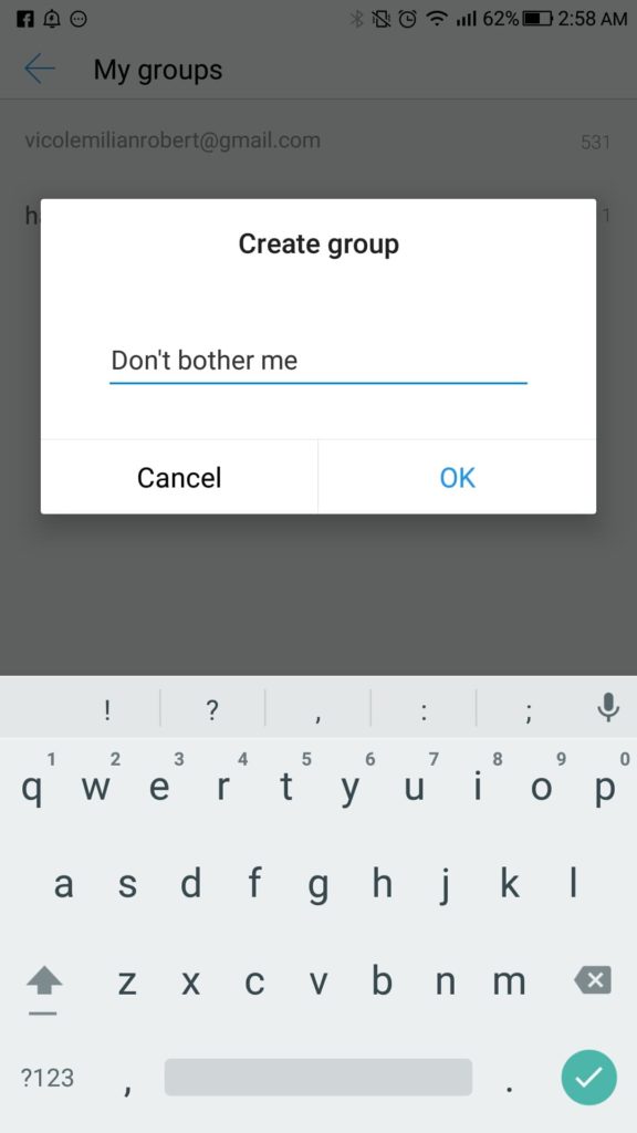 android-call-contact-group