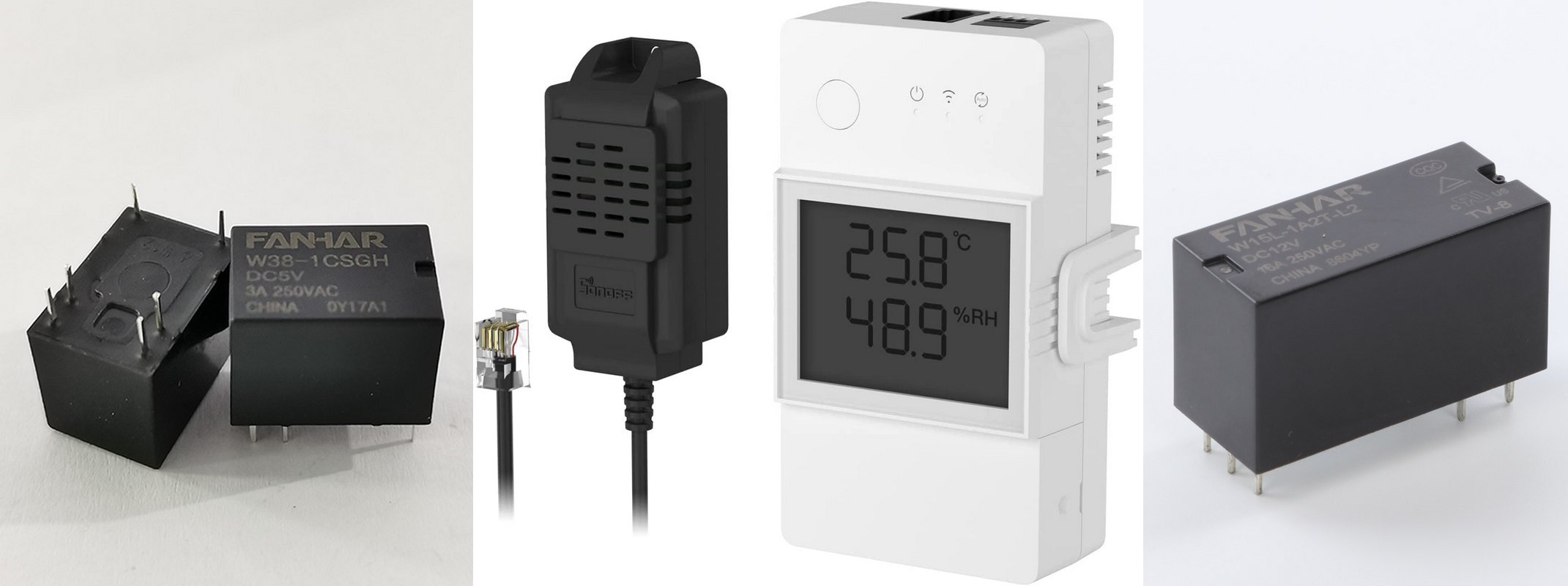 Power Rated Dry & Wet Relay for Sonoff TH Elite Emilian Robert Vicol